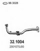 NISSA 2001070J00 Exhaust Pipe